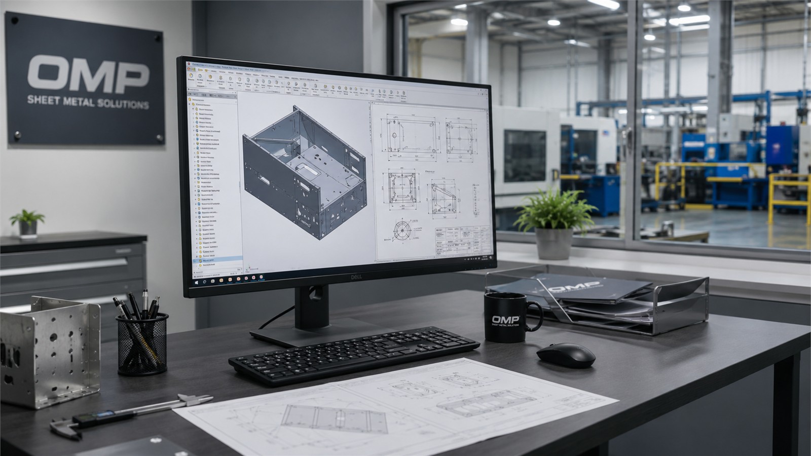 OMP drafting and design workstation