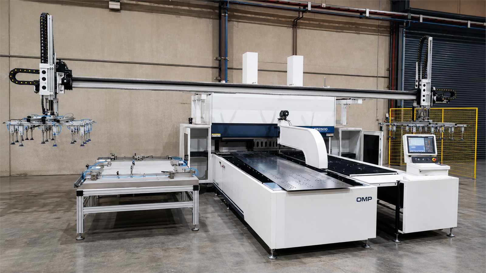 OMP laser cutting work