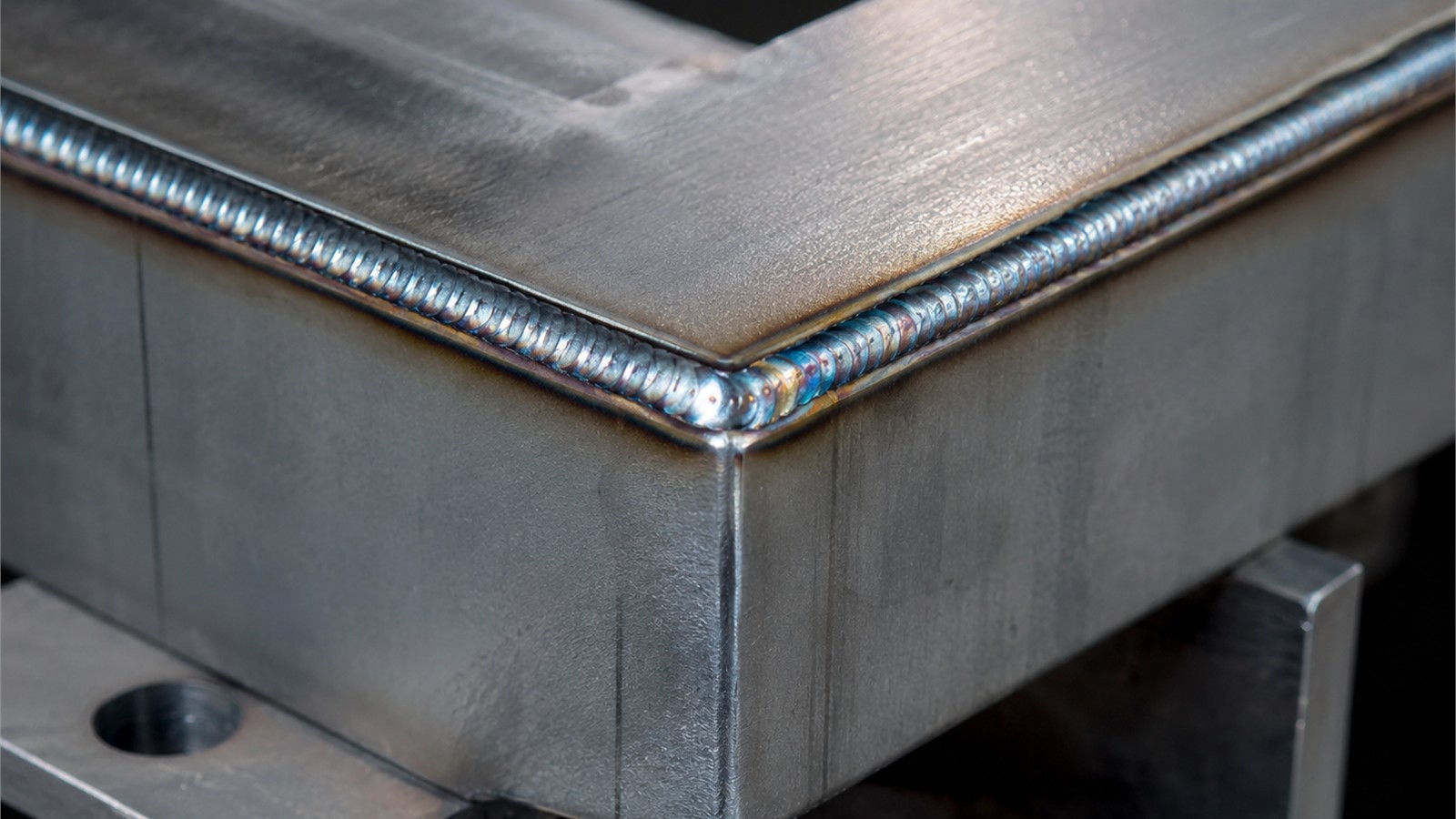 Precision fabricated and folded metal detail
